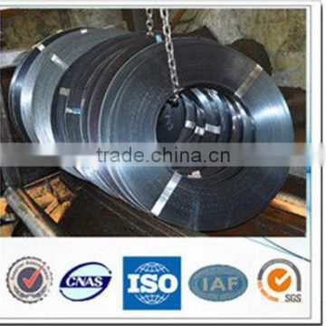 black painted steel strapping