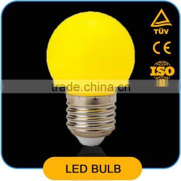 G45 Mini Yellow Waterproof LED Bulb 0.5W E27 Decorative Party Light LED String Light CE RoHs Approved