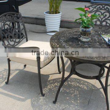 2016 Hot Selling New Fashion Elegant Cast Aluminium Furniture Table Set photo-2