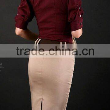 Custom-made ladys short skirt suit