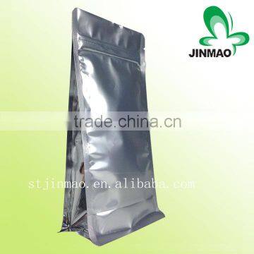 Gravure printed plastic flexible food packaging with zipper