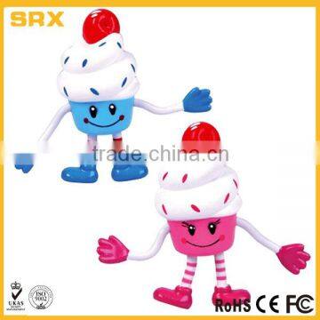 Wholesale custom Bendable Cupcake Figure,custom plastic bendable figure for collectible,plastic bendable figure manufacturer