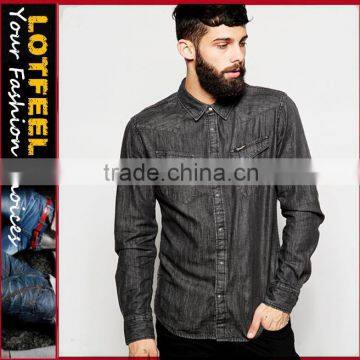 High quality wholesale denim man shirt for mans (LOTS136)