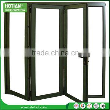 High Quality aluminum folding window tilt and turn window hinges aluminum sliding window price philippines