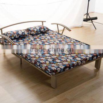 Folding Sofa Bed With Horizontal Broaching Functional Sofa