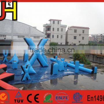 Most Popular Selling Attractive PVC Inflatable Paintball Bunker Shooting Types for Outdoor Activities