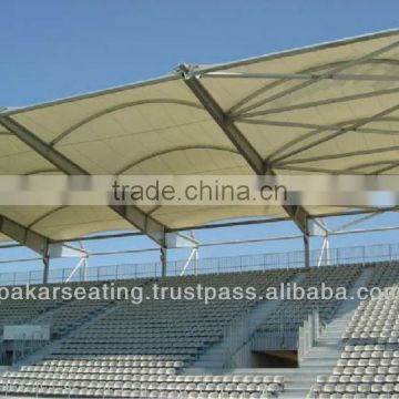 Pakar stadium roofing system for bleachers