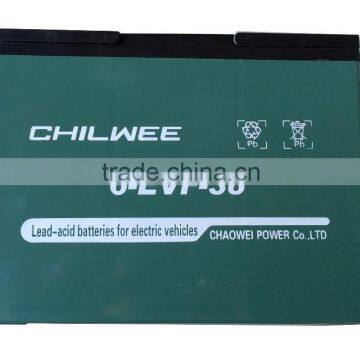 EVF Series VRLA Gel Battery for Electric Vehicles, 12V 42Ah at 20hr Rate