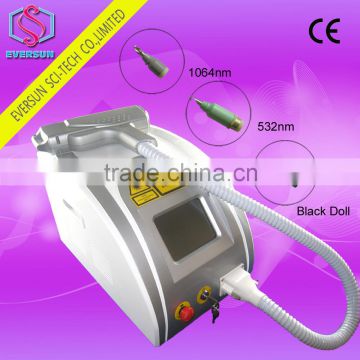 Tattoo Laser Removal Machine Q-switch Nd:yag Laser/q Switch Nd Yag Laser Tattoo Removal System/nd Yag Laser Machine With CE Pigmented Lesions Treatment