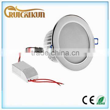 high power CE RoHs aluminium material 7W dimmable led downlight