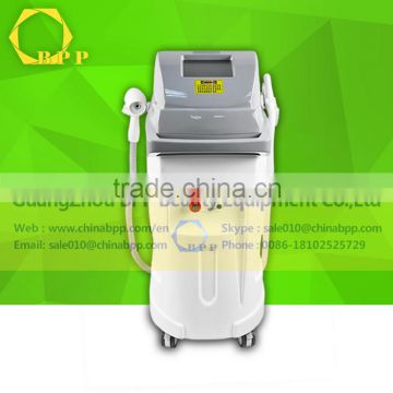 Newest technology Elight IPL +RF !Nd Yag Laser 3 in 1 multifunction machine