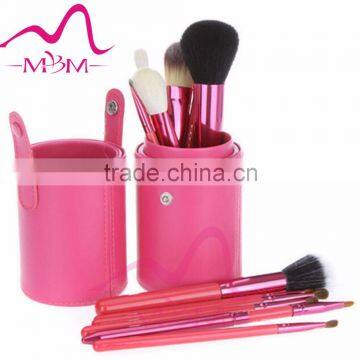 10 Pcs Wholesale makeup sets plastic handle beauty oval cream puff powder brush blush brush