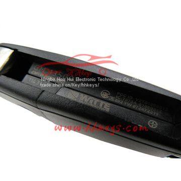 Chevrolet Cruze 2 Buttons Flip Key Shell With HU100 Blade With Round Logo photo-4
