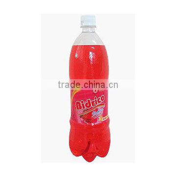 STRAWBERRY FLAVOUR SOFT DRINK FROM BIDRICO 1.25L