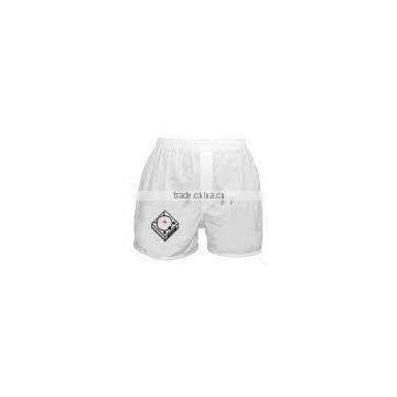 PROMOTION WHITE BOXER SHORTS MENS COTTON