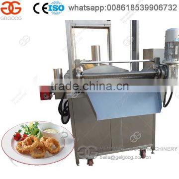 Gas Heating Continuous Belt Type Nuts Frying Machine with Oil Filtering Function