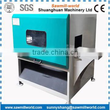 woodworking machine multiple blade cutting saw with control cabinet