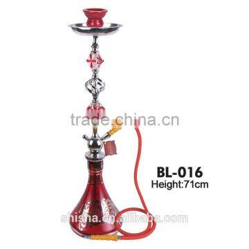 2015 zinc alloy large mya nargile hookah shisha