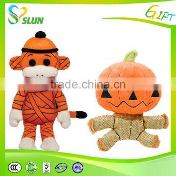 hot sales vampire bat back brown teddy bear soft plush halloween toy