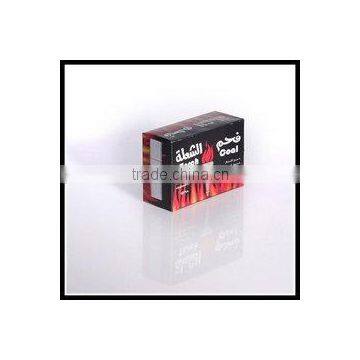 60pcs/box Silver Shisha Charcoal to Jeddah Port