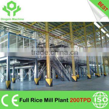 100TPD Complete Rice Milling Line Turn-key Project India,Bangladesh,Srilanka