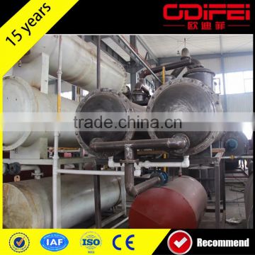 the users recomended rubber recycling 40t oil refining equipment