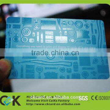 Good price! Printing pvc card with UV finish from gold supplier