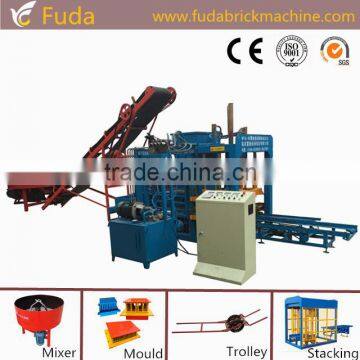QT4-18 Automatic Concrete Cement Hollow Block Cutting Machine