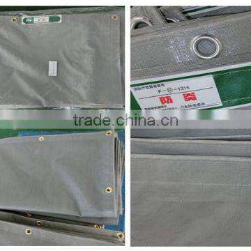 Plastic construction safety netting