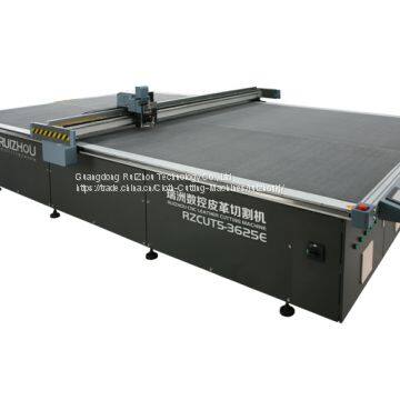 RZCUT5-3625E  Single head CNC flatbed Apparel and Textile Cutting Machine