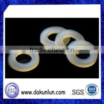 China Custom White/black Nylon Flat Plastic Washer photo-3