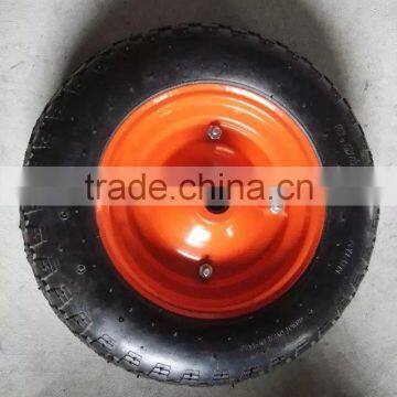 3.50-8 PU Tubeless Tyres Small Balata Wheel photo-3