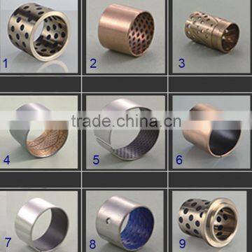 bushing bearings diecast 1/12 all kinds of steel wrapped du bushing rolled bronze bushing with graphite insert jdb brass bush