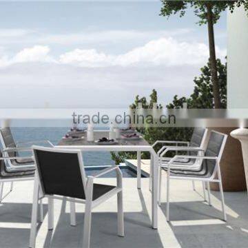 CH-H106 outdoor dining table set marble dining table set