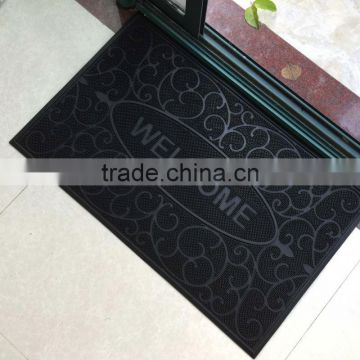 Welcome Front Door Rubber Mats BSCI Walmart Audited