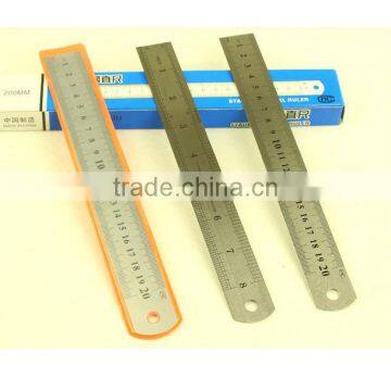 Top Quality Shool and Office Stationary Stainless Steel 20cm Ruler photo-2