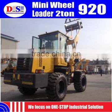 Low Mini Loader Price ZLY920 - Small Wheel Loader ZL20 Wheel Loader