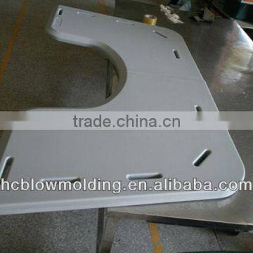 OEM Blow Molding HDPE Plastic Table Board Plastic Small Table Round Hui Zhou Factory photo-6