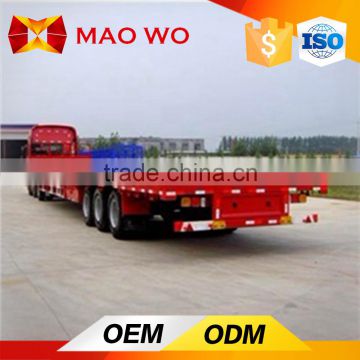 China new 3 axle container flatbed semi trailer for sale