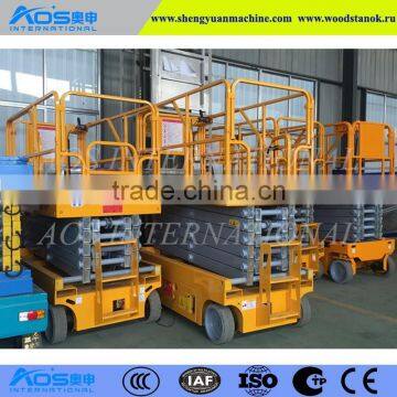 Small Type Self-propelled Electric Scissor Lift Machine