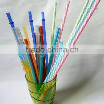 Plastic Long Hard Drinking Straw