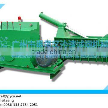 Hydraulic horizontal metal baler, metal baling machine