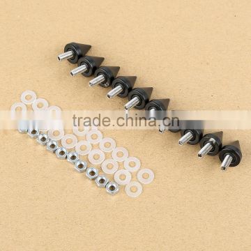 10 PCS 5MM Fender Fairing Windscreen Screw Bolt Kit Mounting For Honda Suzuki