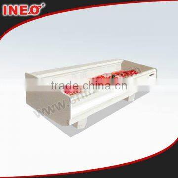 Supermarket meat freezer/open top cooler or freezer/meat display freezer