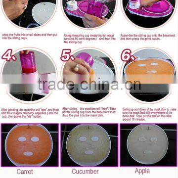 2016 Hot Gifts Housemade DIY Facial Mask Making Machine With Collagen Power photo-2