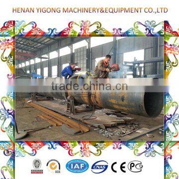 high efficiency triple layers rotary dryer/ fine powder drum dryer for sand, concentrate