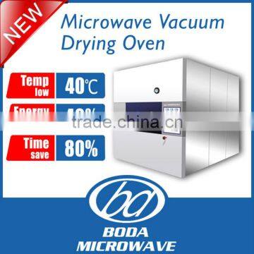 batch type microwave vacuum drying oven