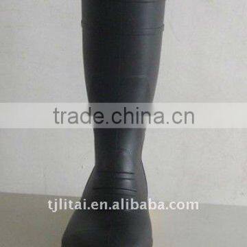 100% PVC anti-slip rain boot/Industrial work safety boot/CE EN ISO 20345 S5 PVC safety boots