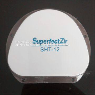 Aidite SuperfectZir SHT dental zirconia block/blank for cad/cam Sirona system
