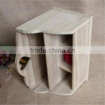 Natural Color Office Wall Hanging Wooden Paper Holder Wholesale photo-4